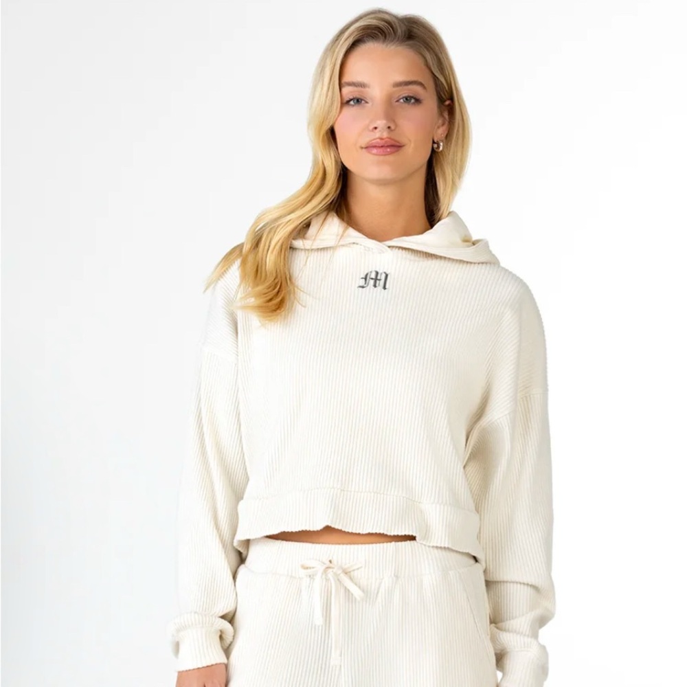 Nara Ribbed Hoodie
